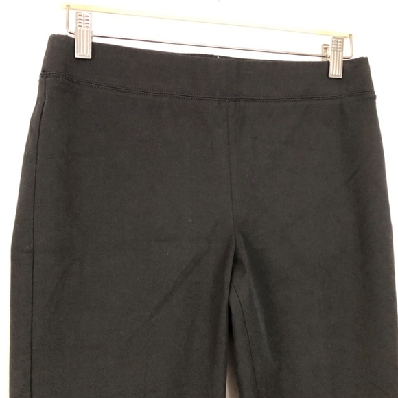 Talbots Black Elastic Waist Ankle Pants Size 6 Petite - Picture 4 of 12
